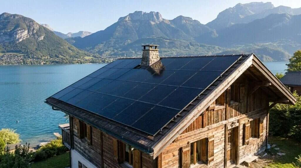 Panneaux solaires à Annecy en Haute-Savoie