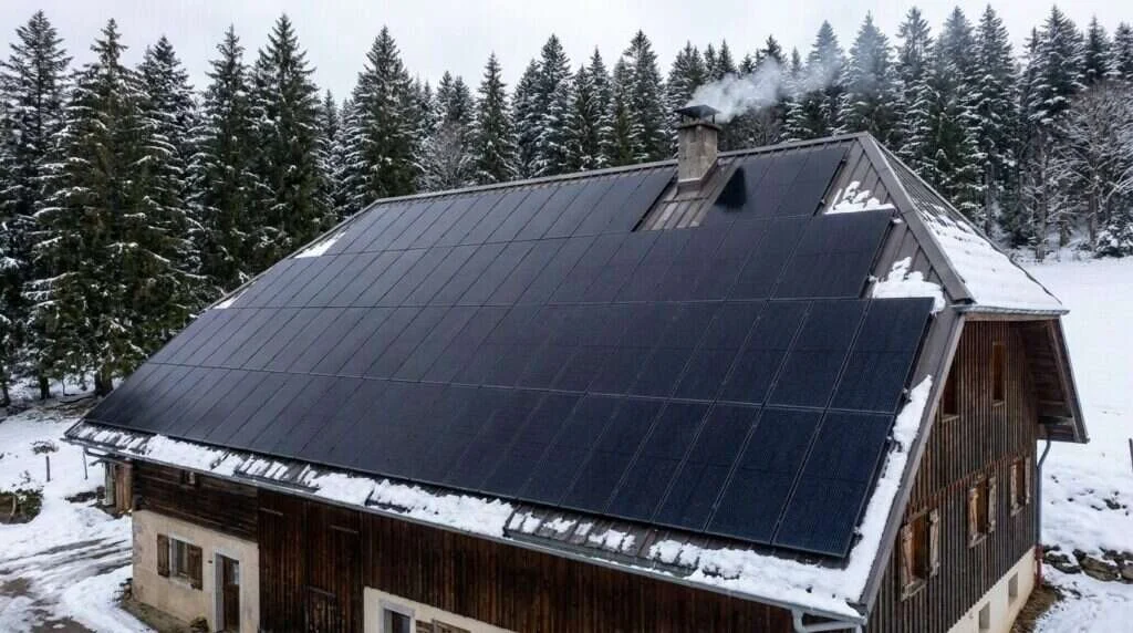 Panneaux solaires à Besançon dans le Doubs