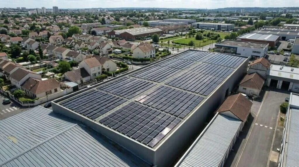 Panneaux solaires à Montreuil en Seine-Saint-Denis