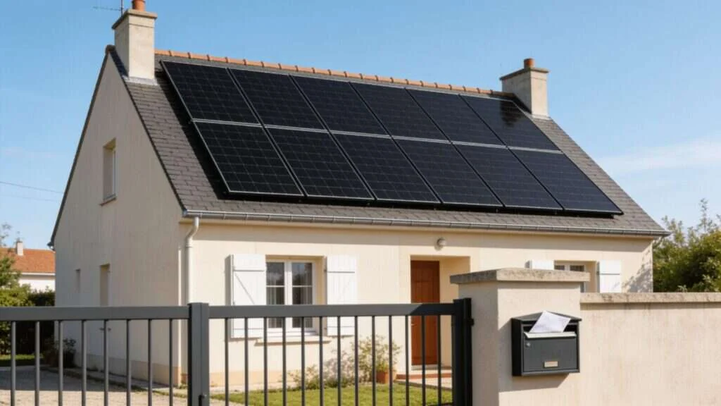 Maison individuelle avec panneaux solaires, question de la taxe foncière