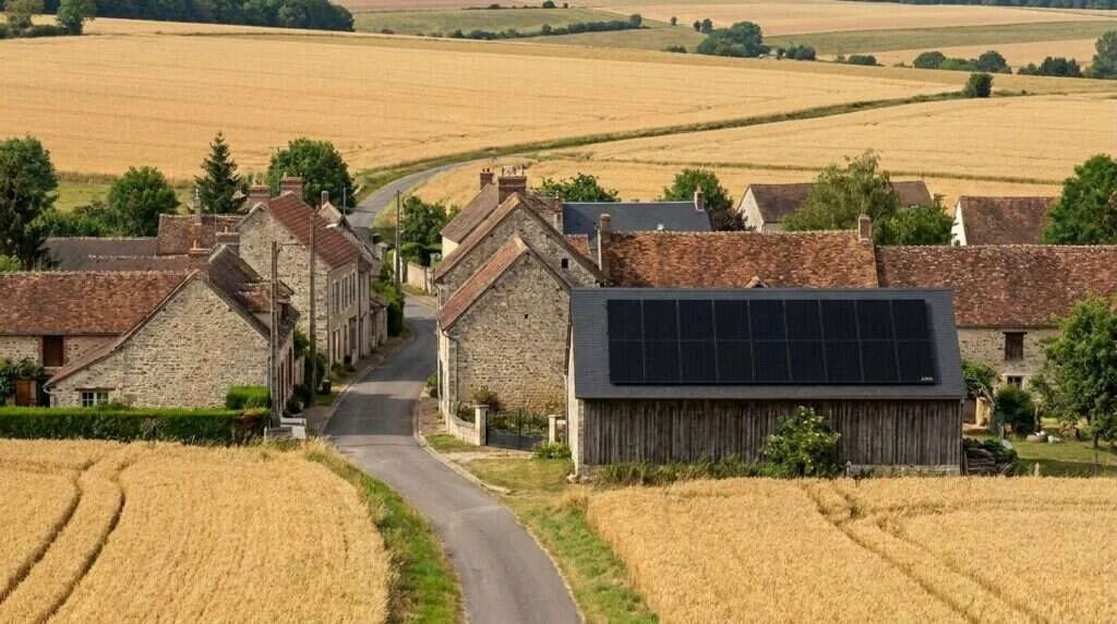 Panneaux solaires à Cergy dans le Val-d'Oise