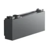 Batterie EcoFlow OCEAN 2 vue de trois quarts, module gris anthracite avec bornes d'empilage sur le dessus