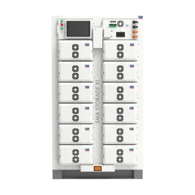 SMA Storage XL Package Indoor, armoire batterie intérieure 197 kWh à deux colonnes de modules