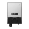 Borne de recharge EcoFlow PowerPulse 2 murale vue de face, façade argentée à écran et prise de type 2 en partie basse