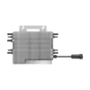 Micro-onduleur Deye SUN-M200G4, boîtier gris à ailettes avec quatre paires de connecteurs MC4