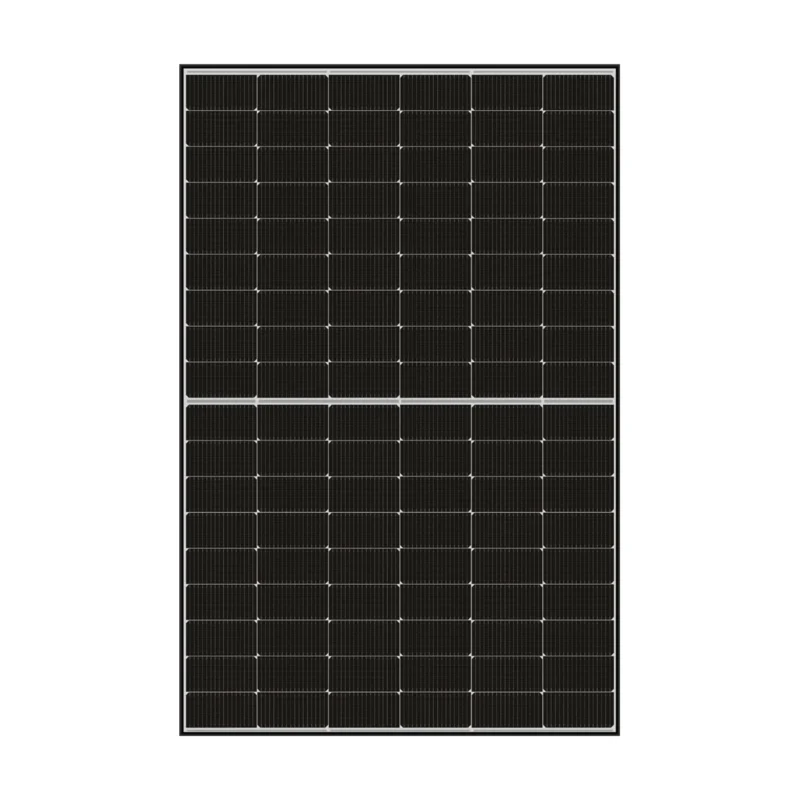 Panneau solaire DAS Solar DH108NA vu de face, cellules type N et cadre aluminium