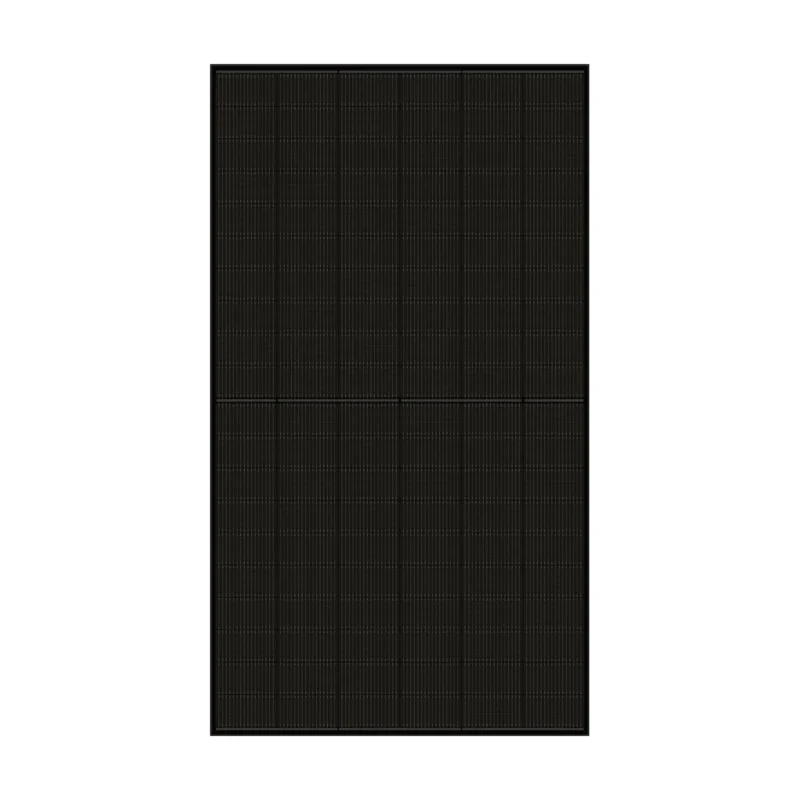 Panneau solaire DAS Solar DH120ND Black Pro vu de face, entièrement noir