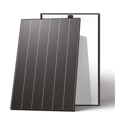 Panneau solaire Trina Vertex S+ G3 bi-verre à cadre noir, face avant sans espace entre cellules