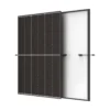 Panneau solaire Trina Vertex S+ Shield à cadre noir, face avant et face arrière claire
